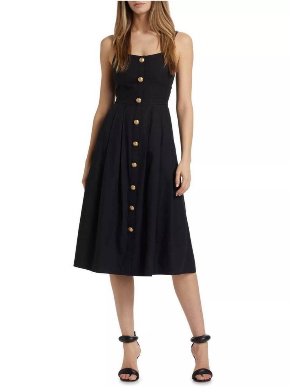 L’AGENCE Esmeralda Midi Fit & Flare Dress